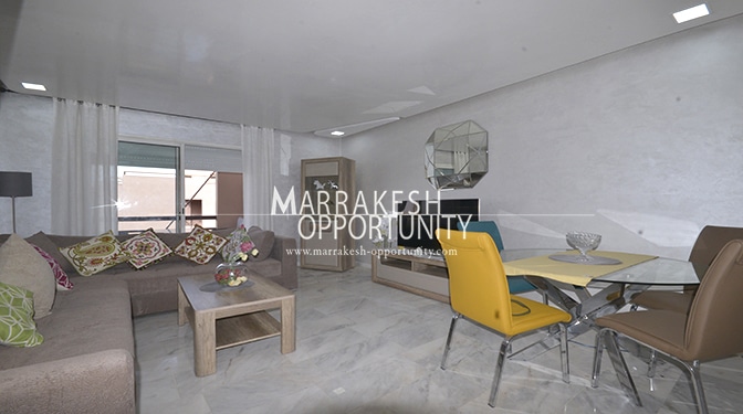 Location appartement moderne situé au boulevard Mohammed 6