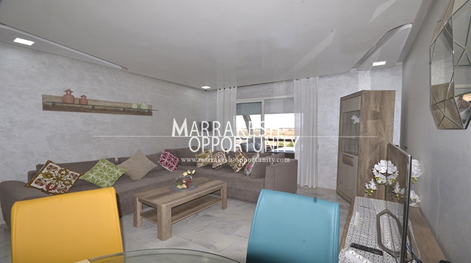 Location appartement moderne situé au boulevard Mohammed 6