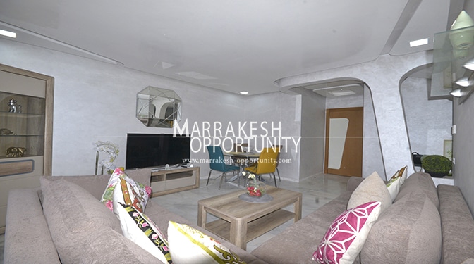 Location appartement moderne situé au boulevard Mohammed 6