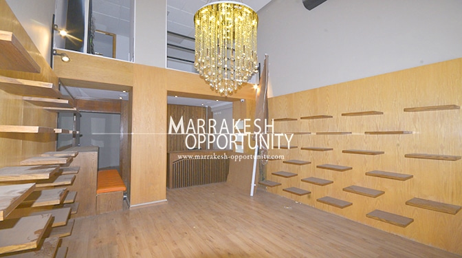 Magasin à louer sur l&rsquo;avenue Alale fassi Marrakech