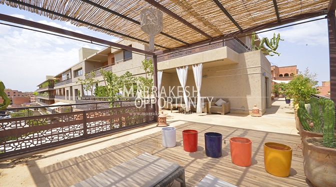 Location appartement avec grande terrasse