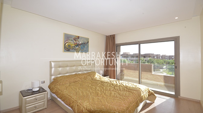 Appartement moderne avec terrasse à louer à Marrakech