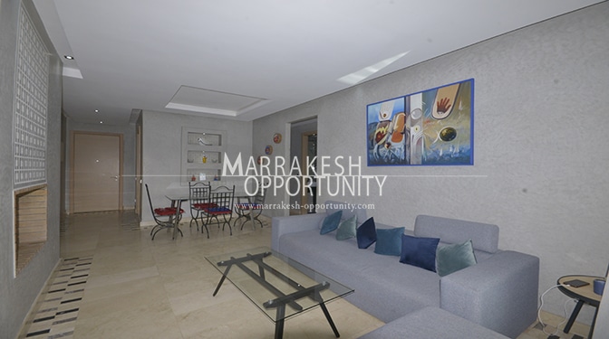 Appartement moderne avec terrasse à louer à Marrakech