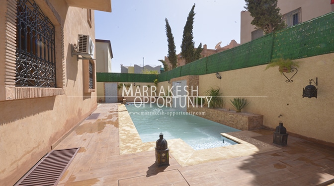 Location villa au quartier résidentiel luxeuse Targa