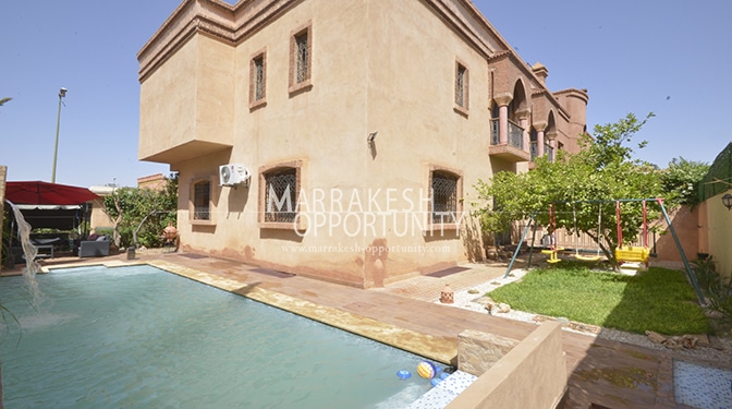 Location villa au quartier résidentiel luxeuse Targa