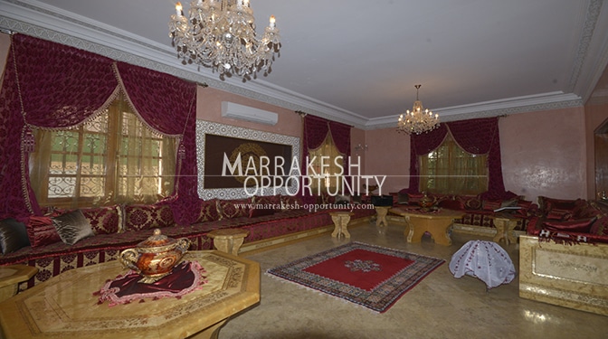 Location villa au quartier résidentiel luxeuse Targa