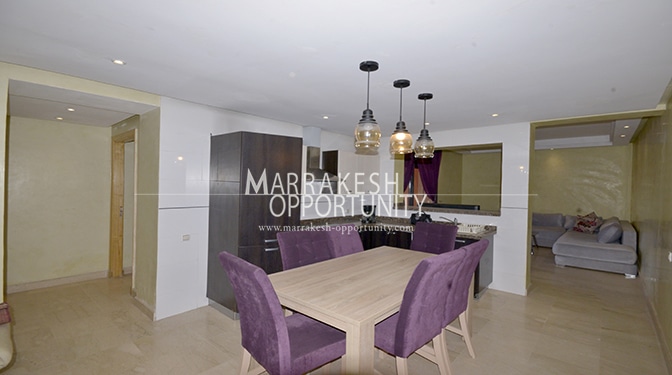 Location appartement situé au quartier de l’hivernage