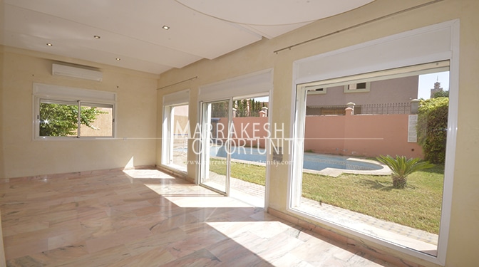 Location villa au quartier résidentielle targa