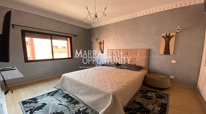 Appartement 3 chambres à louer à Guéliz