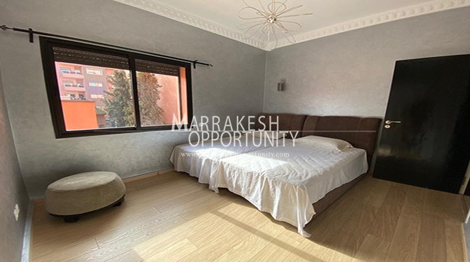 Appartement 3 chambres à louer à Guéliz