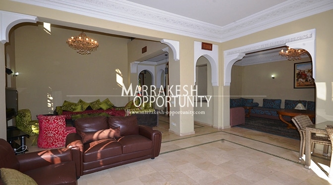 Location villa situé au quartier targa