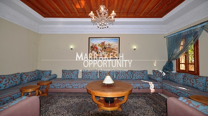 Location villa situé au quartier targa