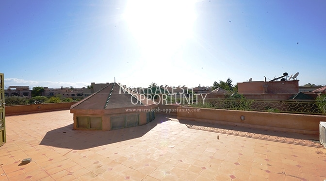 Location villa situé au quartier targa