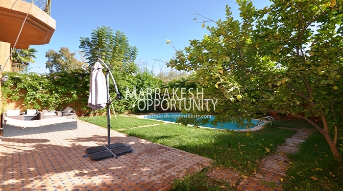 Location villa situé au quartier targa