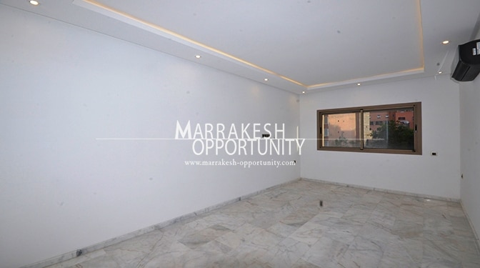 Location appartement vide situé à guéliz