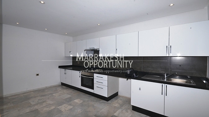 Location appartement vide situé à guéliz