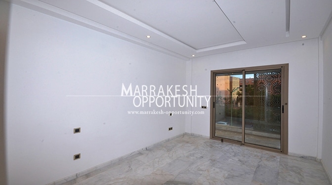 Location appartement vide situé à guéliz