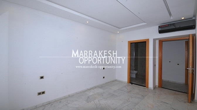 Location appartement vide situé à guéliz