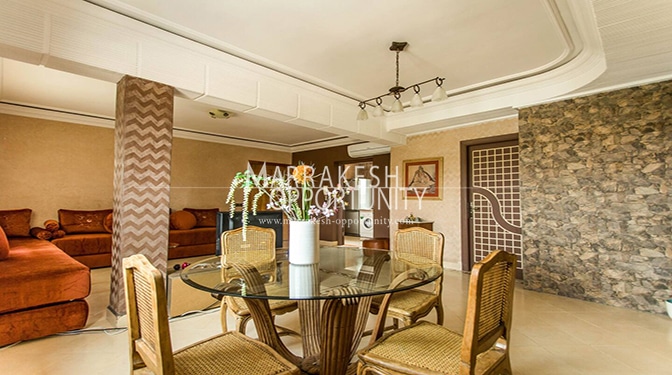 Location appartement Marrakech à coté de jardin Majorelle