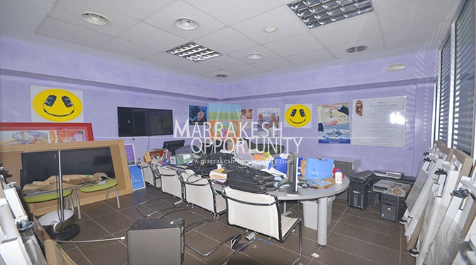 Location centre d&rsquo;appel situé au centre de Marrakech