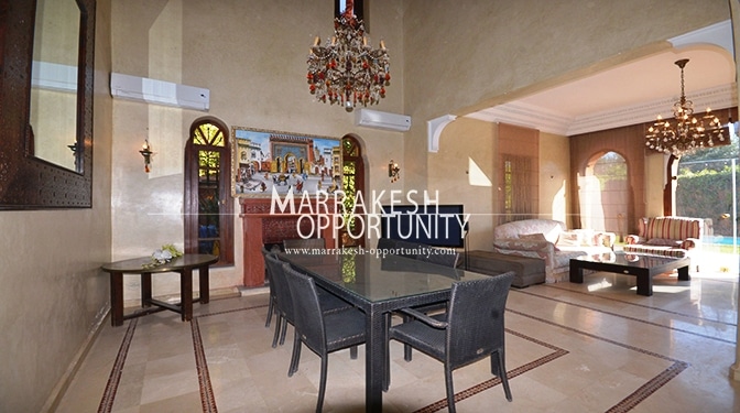 Location villa située au quartier targa