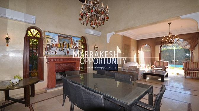 Location villa située au quartier targa