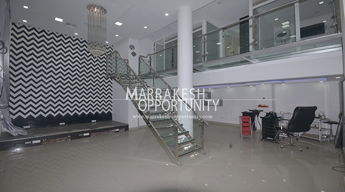 Location d un magasin bien situé à Guéliz