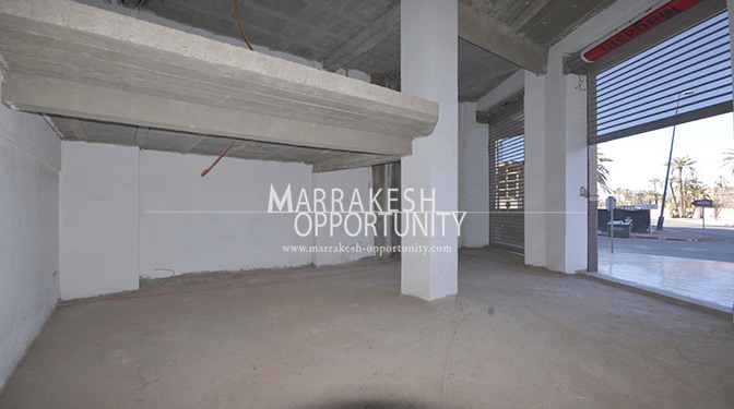 Location magasin avec pas de porte