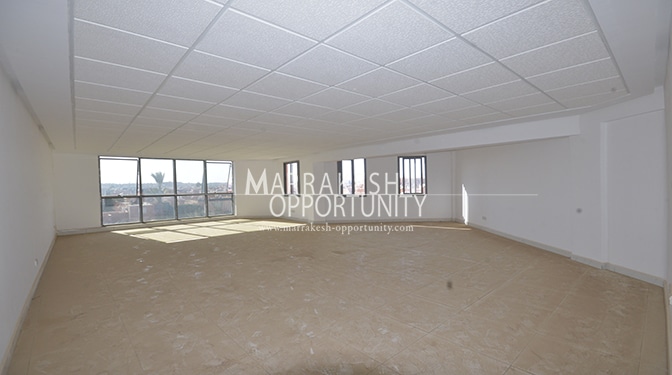 Location plateau bureau situé sur le Boulevard Allal El Fassi