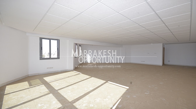 Location plateau bureau situé sur le Boulevard Allal El Fassi