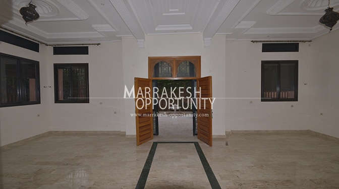 Location villa avec jardin privative