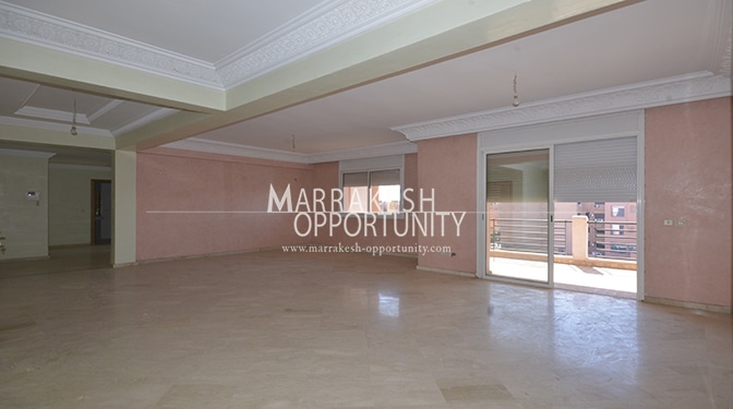 Appartement d&rsquo;exception avec grande terrasse à Marrakech