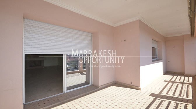 Appartement d&rsquo;exception avec grande terrasse à Marrakech