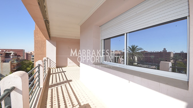 Appartement d&rsquo;exception avec grande terrasse à Marrakech