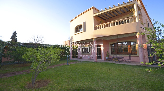 Location villa située au quartier résidentielle targa