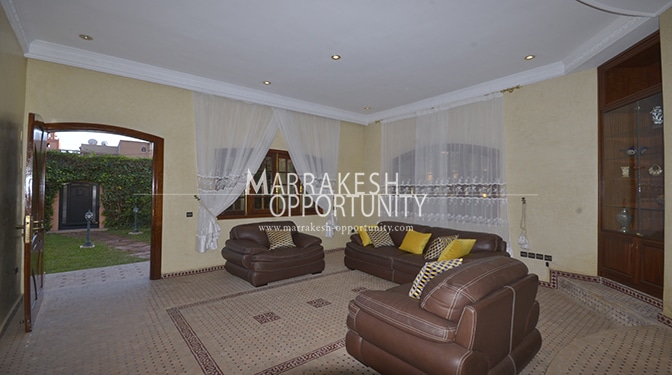 Location villa située au quartier résidentielle targa