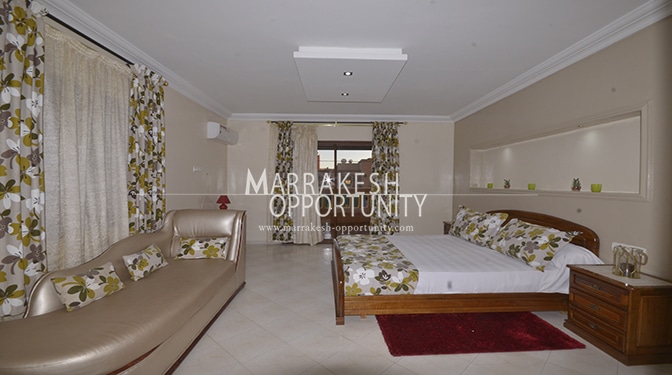 Location villa située au quartier résidentielle targa