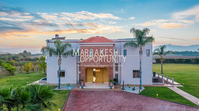 Luxury Furnished Villa for Seasonal Rental in Route Ouarzazate