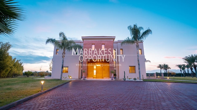 Luxury Furnished Villa for Seasonal Rental in Route Ouarzazate