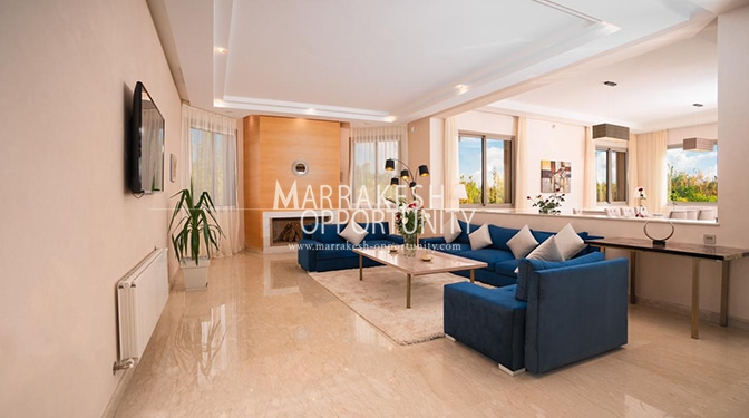 Luxury Furnished Villa for Seasonal Rental in Route Ouarzazate