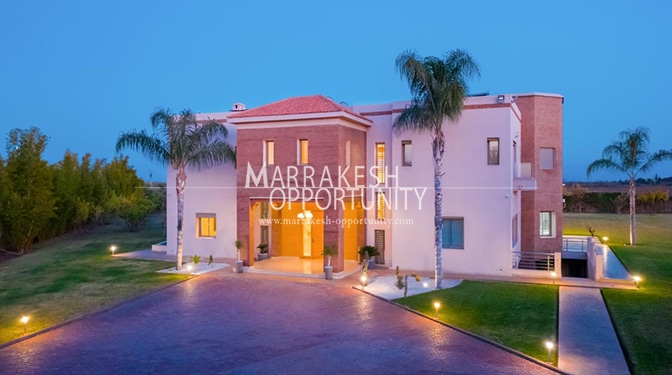 Luxury Furnished Villa for Seasonal Rental in Route Ouarzazate