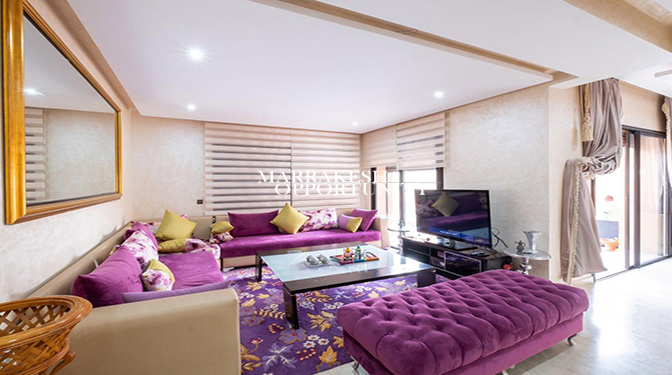 Location longue durée villa meublée sur route d&rsquo;Ourika