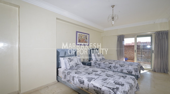 Location appartement à proximité des jardins Majorelle