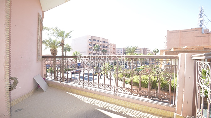 Location appartement situé au quartier majorel Marrakech