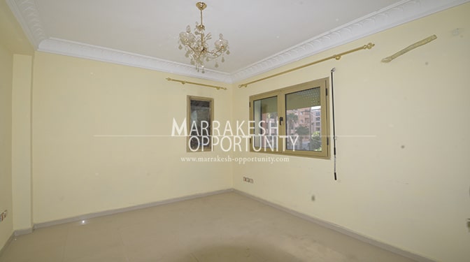 Location appartement situé au quartier majorel Marrakech