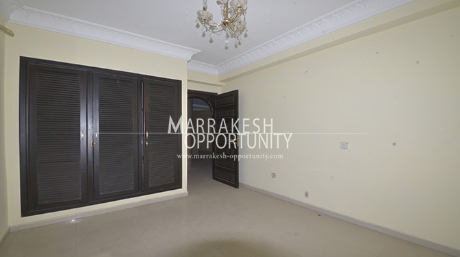 Location appartement situé au quartier majorel Marrakech