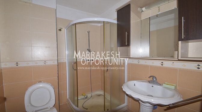 Location appartement situé au quartier majorel Marrakech