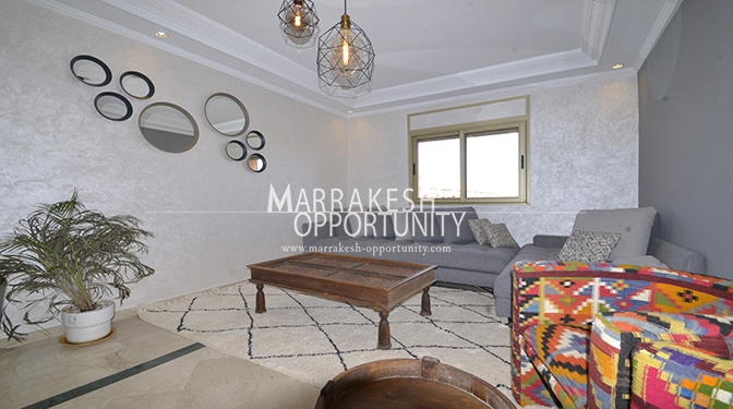 Louez cet appartement meublé de standing à Marrakech