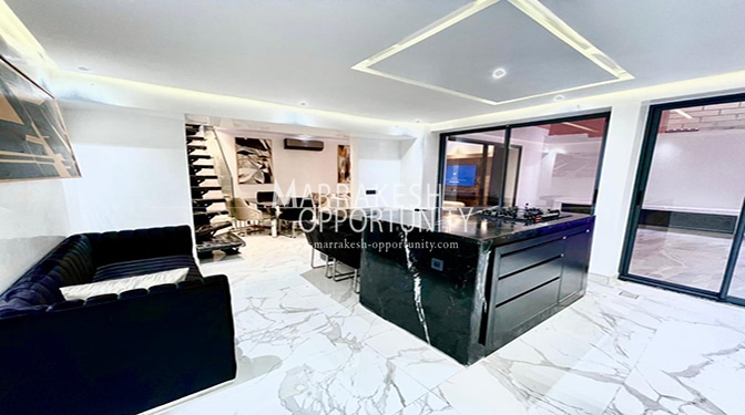 Splendide duplex en location