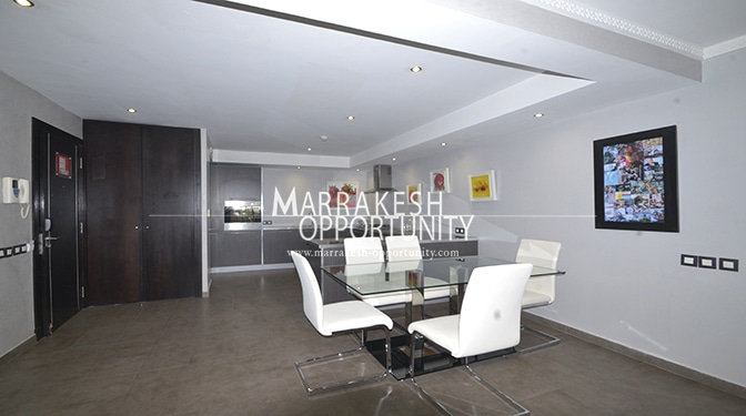 Appartement de standing avec vue panoramique à Marrakech